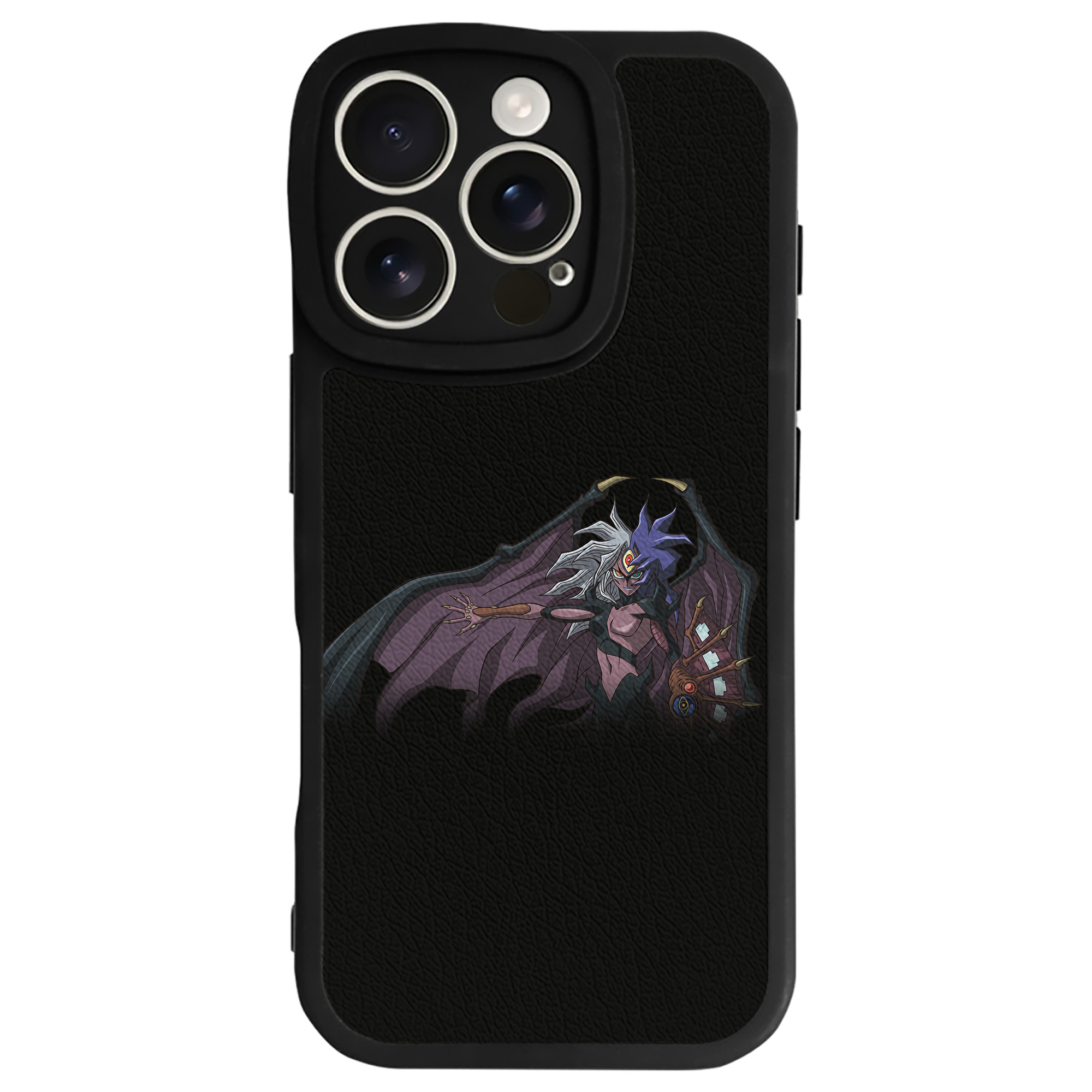 遊☆戯☆王 Yu-Gi-Oh! 【iPhone 16シリーズ対応】シリコンスマホケース（レザー調） 材質：シリコン
